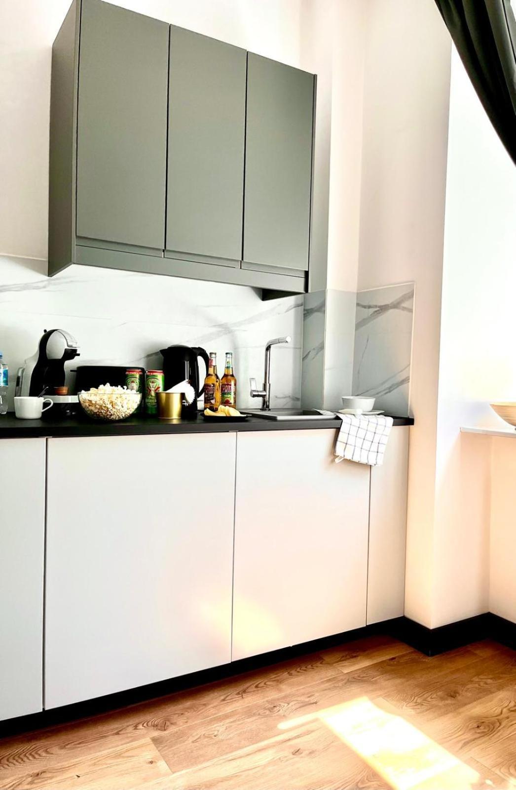 Amazing 1 Room Condo Warszawa Center, Sauna المظهر الخارجي الصورة